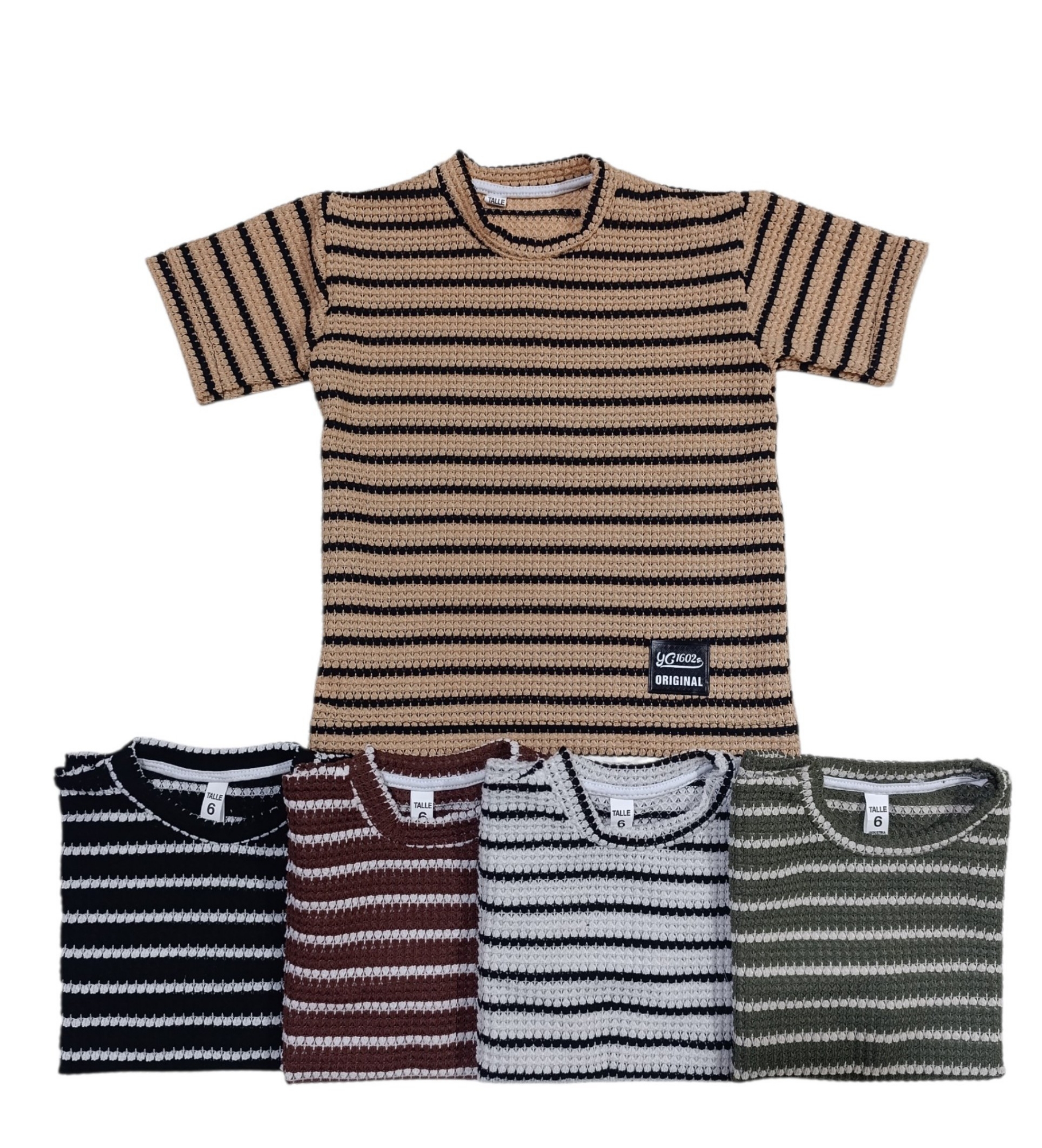 Remeras Oversise Niños Crochet - Imagen 2