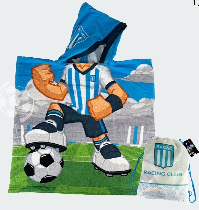 Poncho Infantil con Mochila - Imagen 3