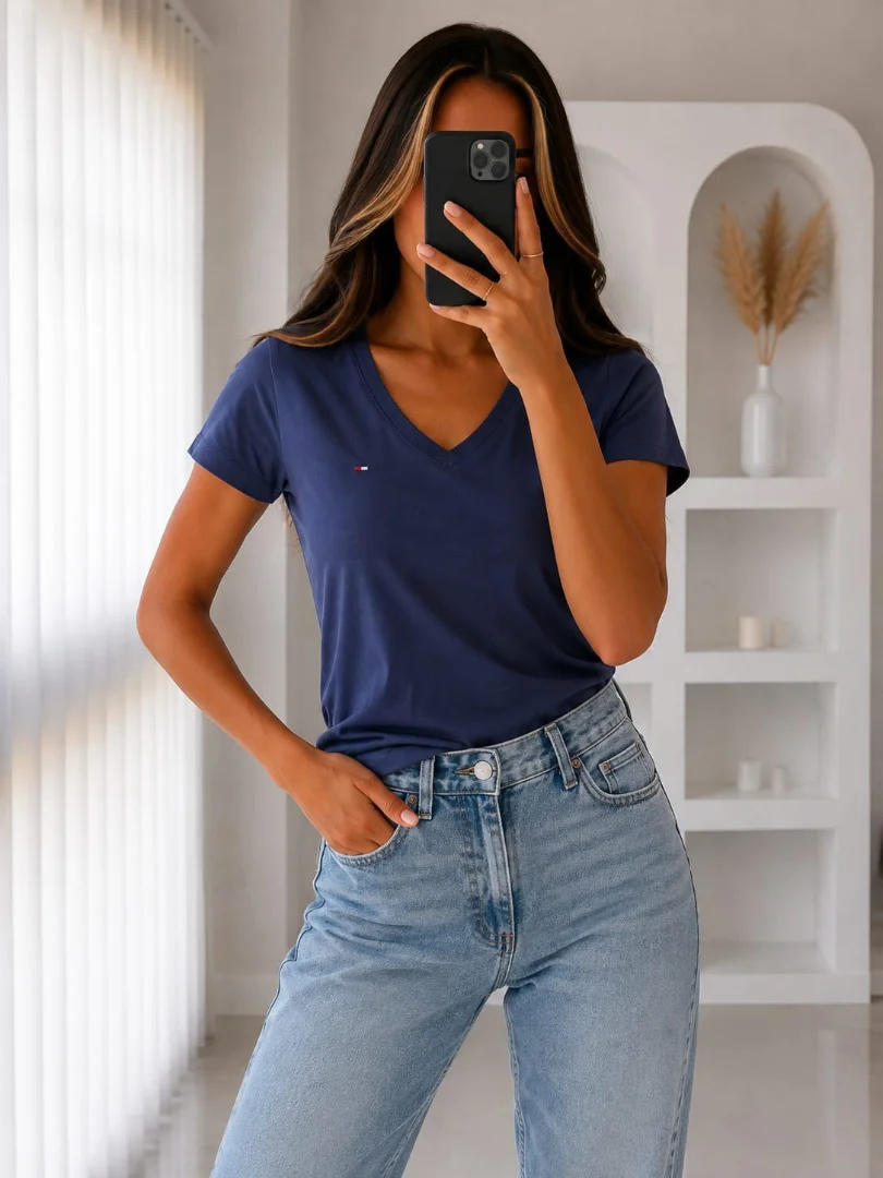 Remeras Tommy Algodón - Imagen 4
