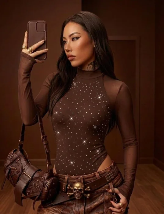 Body Full Strass Polera