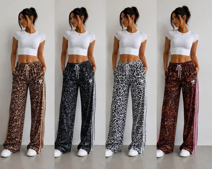 Palazo Adidas Print