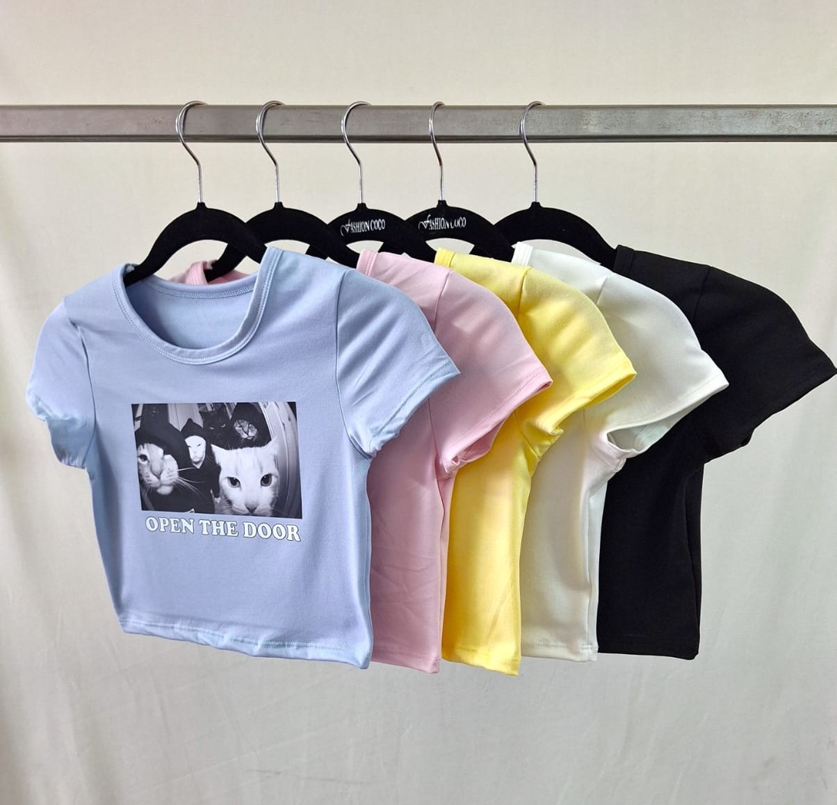 Remera Top 5 Gatitos Modal Soft - Imagen 2
