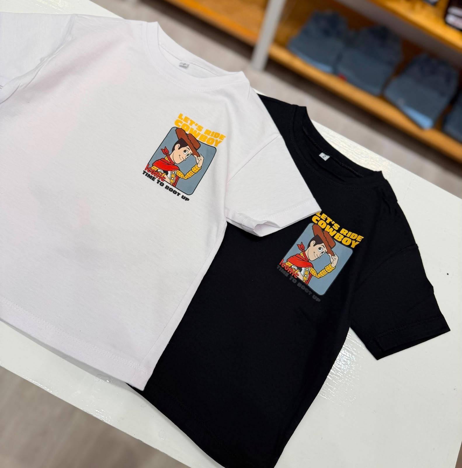 Remera Cowboy Doble Estampado - Imagen 2