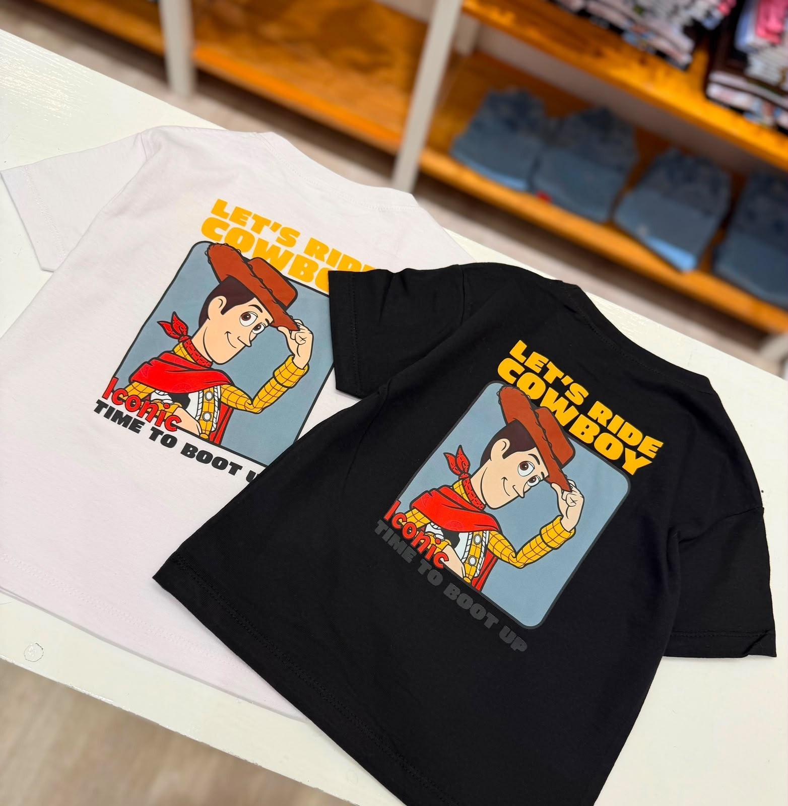 Remera Cowboy Doble Estampado - Imagen 3
