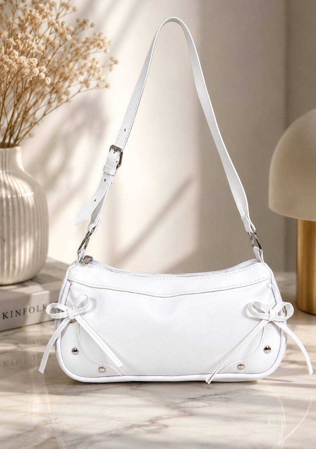 Mini Bags con Moños y Tachas - Imagen 3