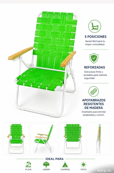 Sillas Reposeras