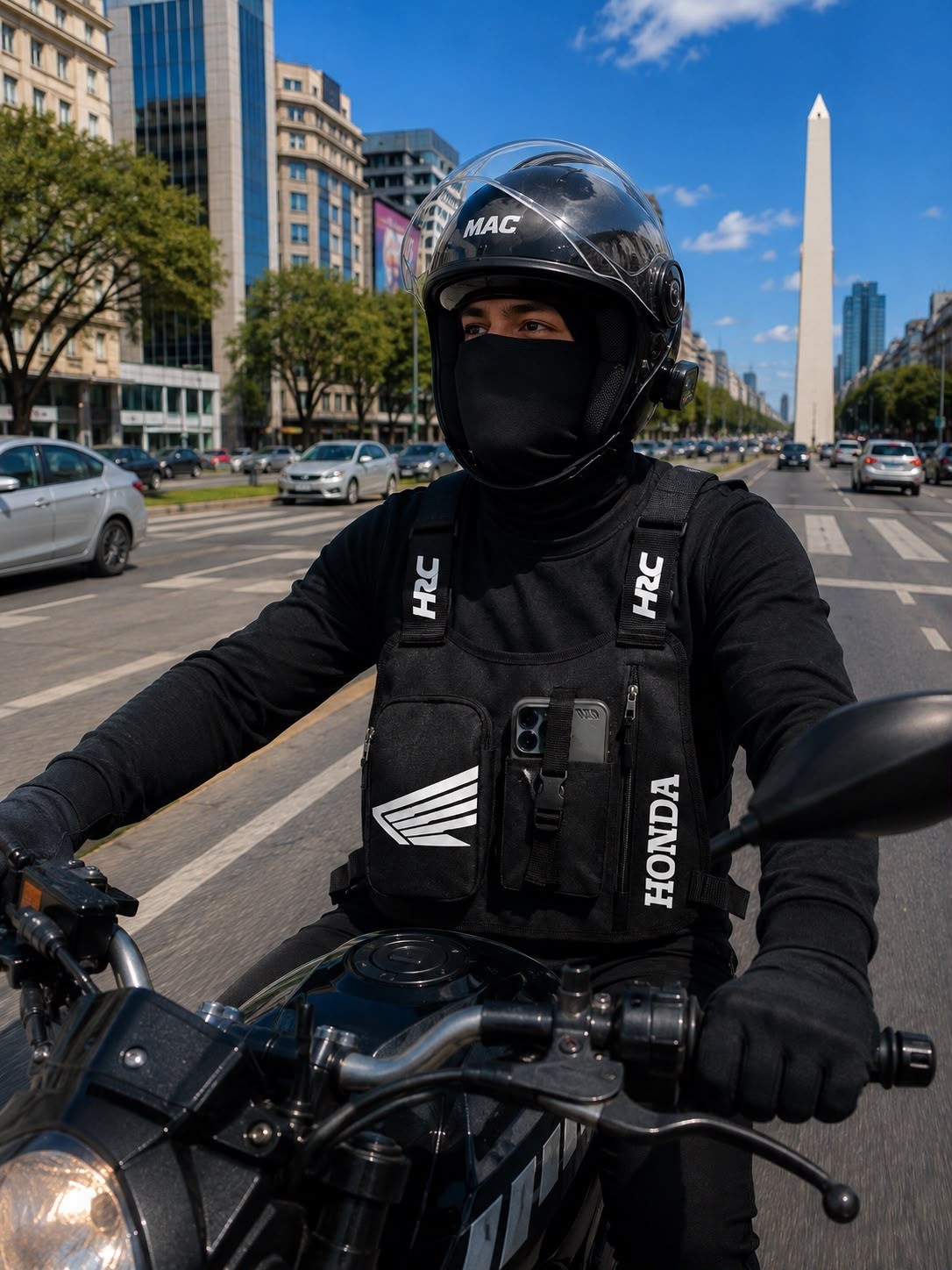 Pecheras para Moto Bici Pesca Actividad al Aire Libre - Imagen 3