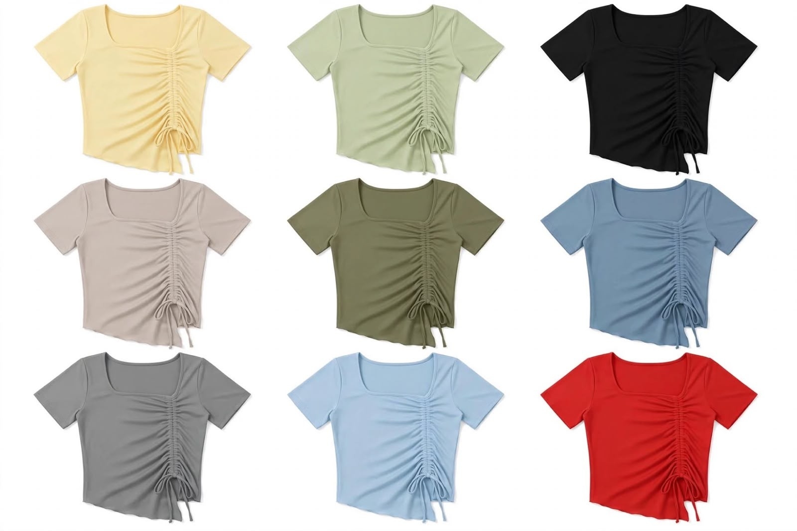 Remera Frunce Lateral - Imagen 2
