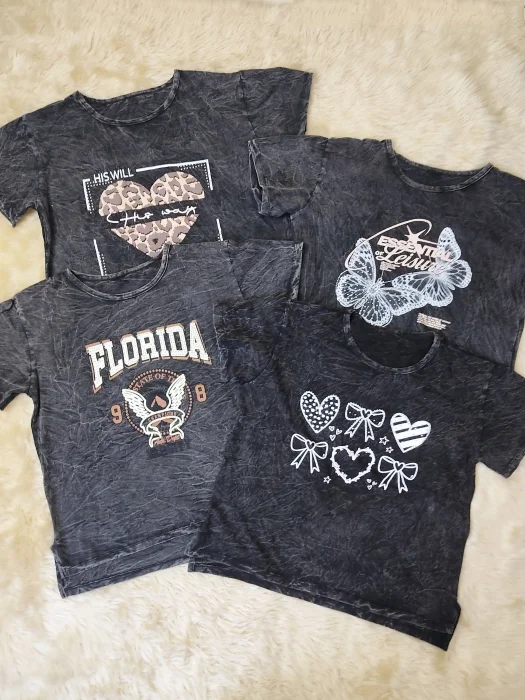 Remera de Algodón Peinado