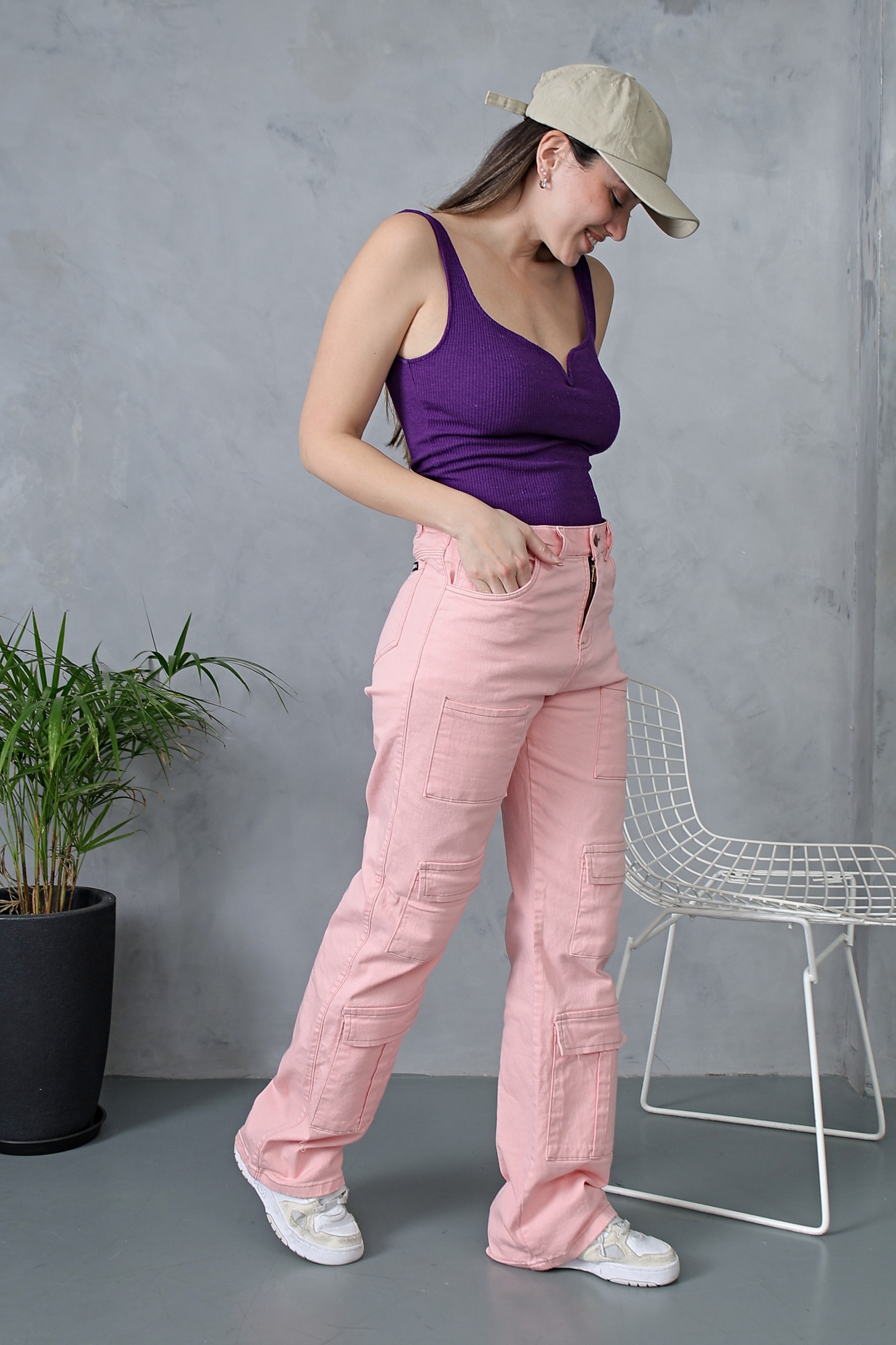 Wide Leg Multicargo Rosado! - Imagen 3