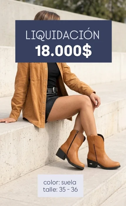 Botas Texanas Liquidación