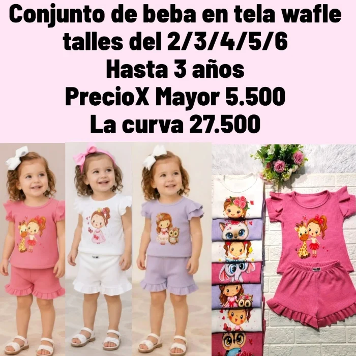 Conjunto en Tela Morley