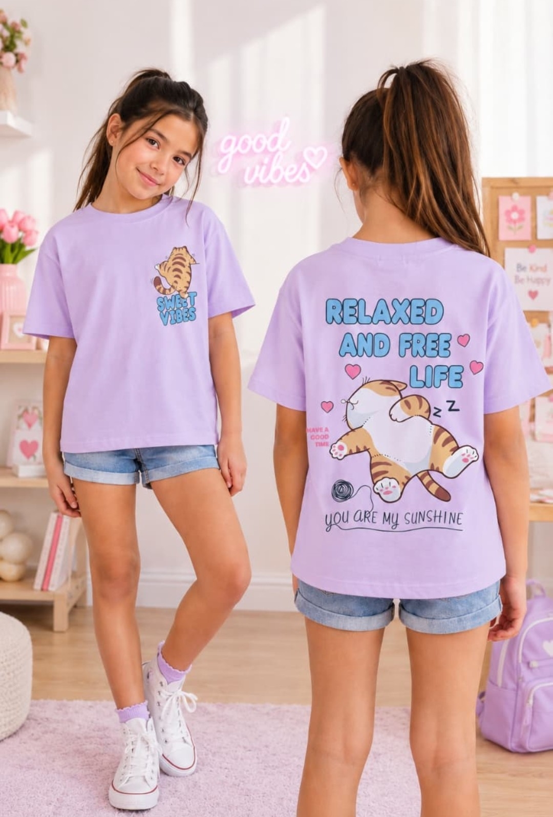 Remeron de Nena Gatito Miau - Imagen 2