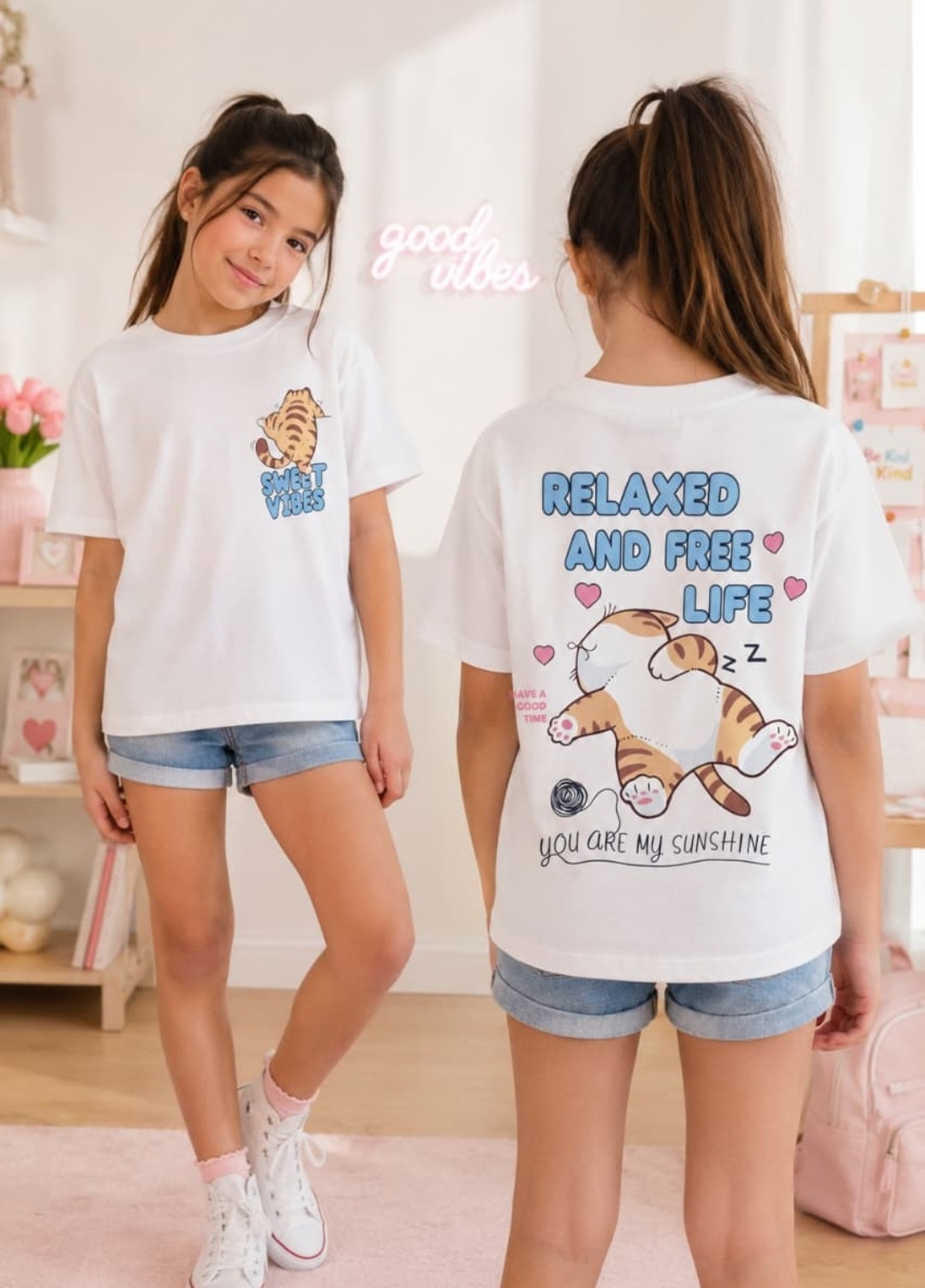Remeron de Nena Gatito Miau - Imagen 3