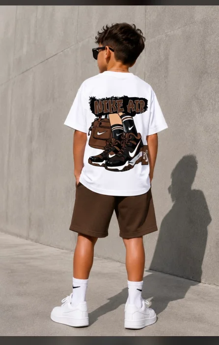  Conjunto Niño  Modelo Renzo    Remera Jersey Peinado 24.1