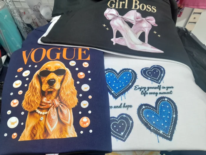 Remera Dama Estampados Dogue