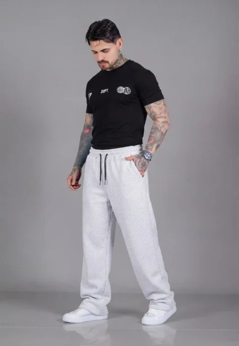 Pantalones Baggy de Algodón Rustico