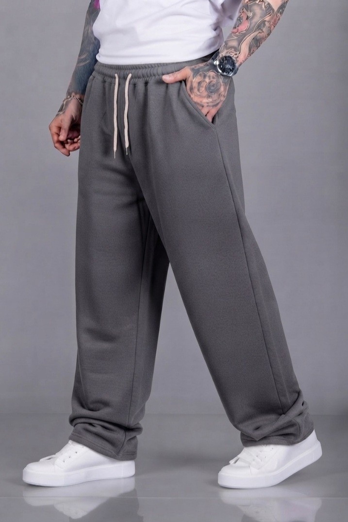 Pantalones Baggy de Algodón Rustico - Imagen 4