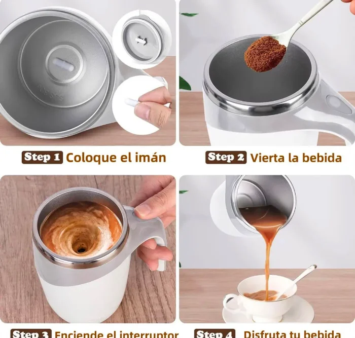 Taza Mezcladora Recargable
