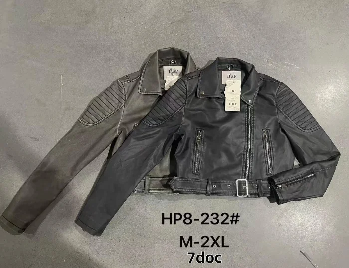 Campera Eco Cuero Hhp Mujer