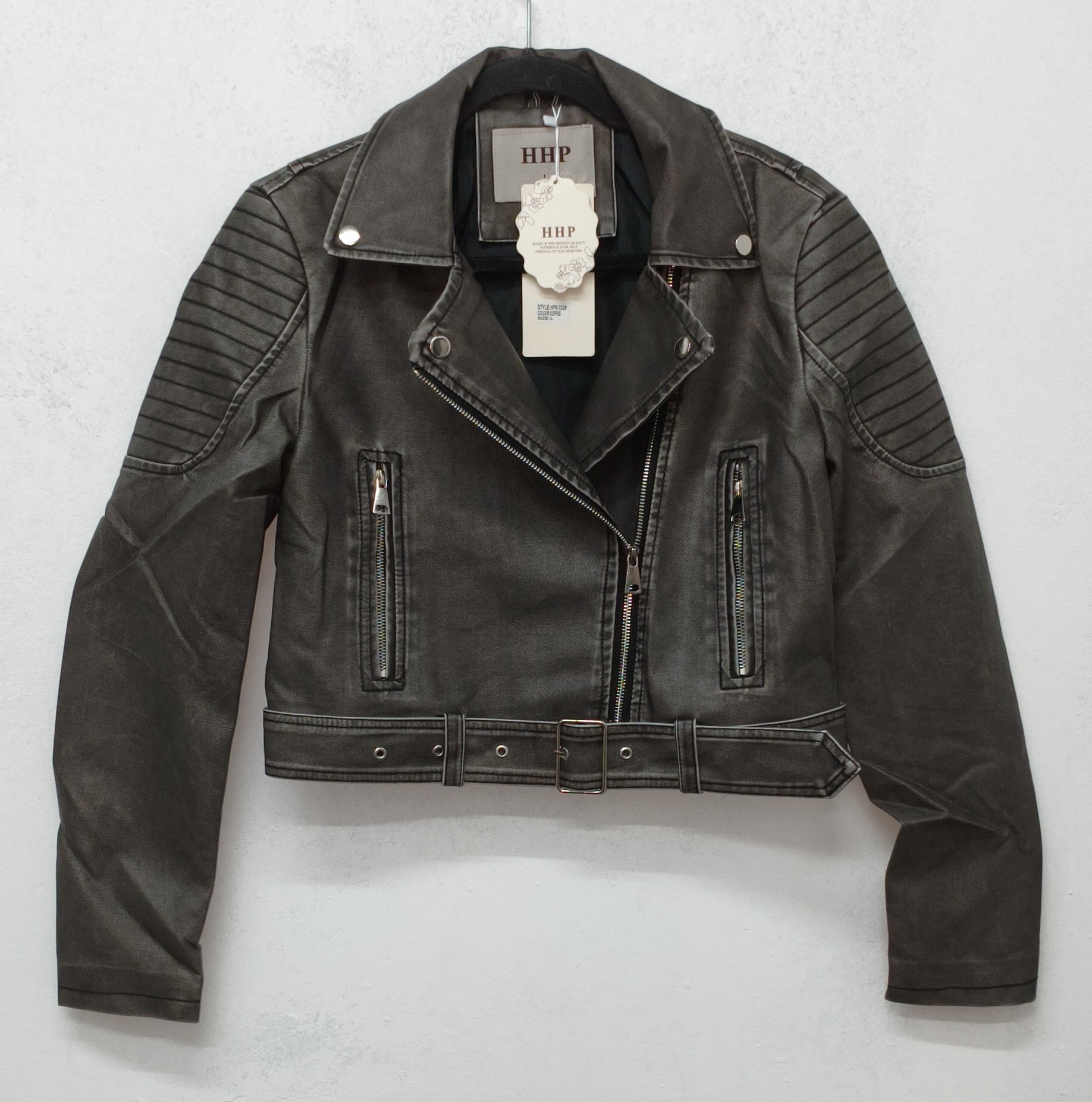 Campera Eco Cuero Hhp Mujer - Imagen 2