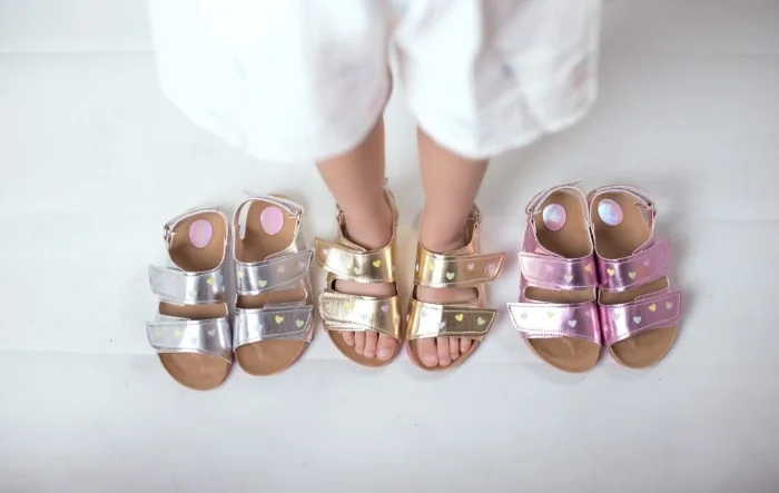 Sandalia Cata Metal Kids