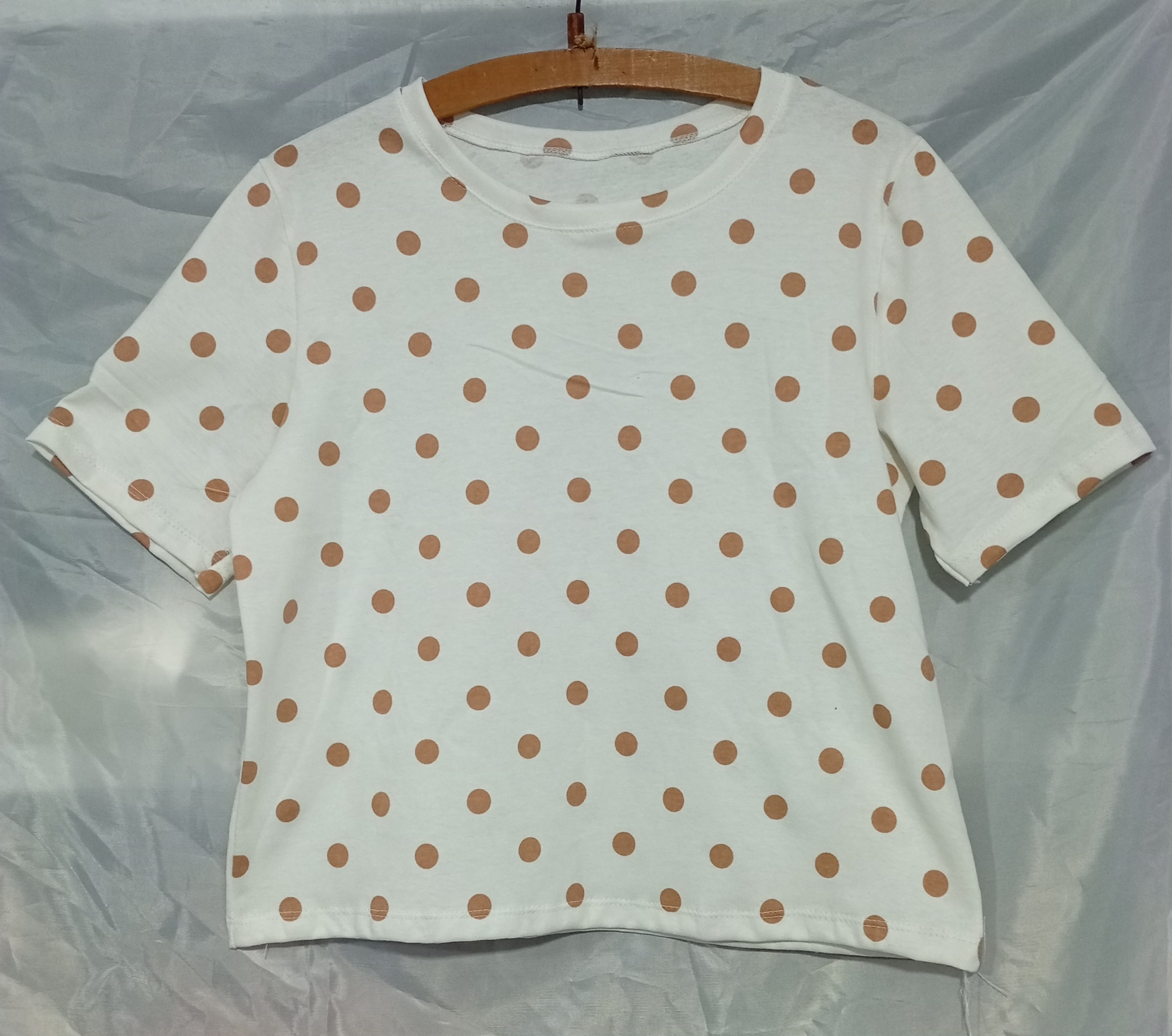 Remeras Baby Tee Lunares - Imagen 3