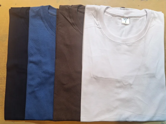 Remera Algodon Peinado