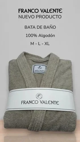 Bata de Toalla 100% Algodón