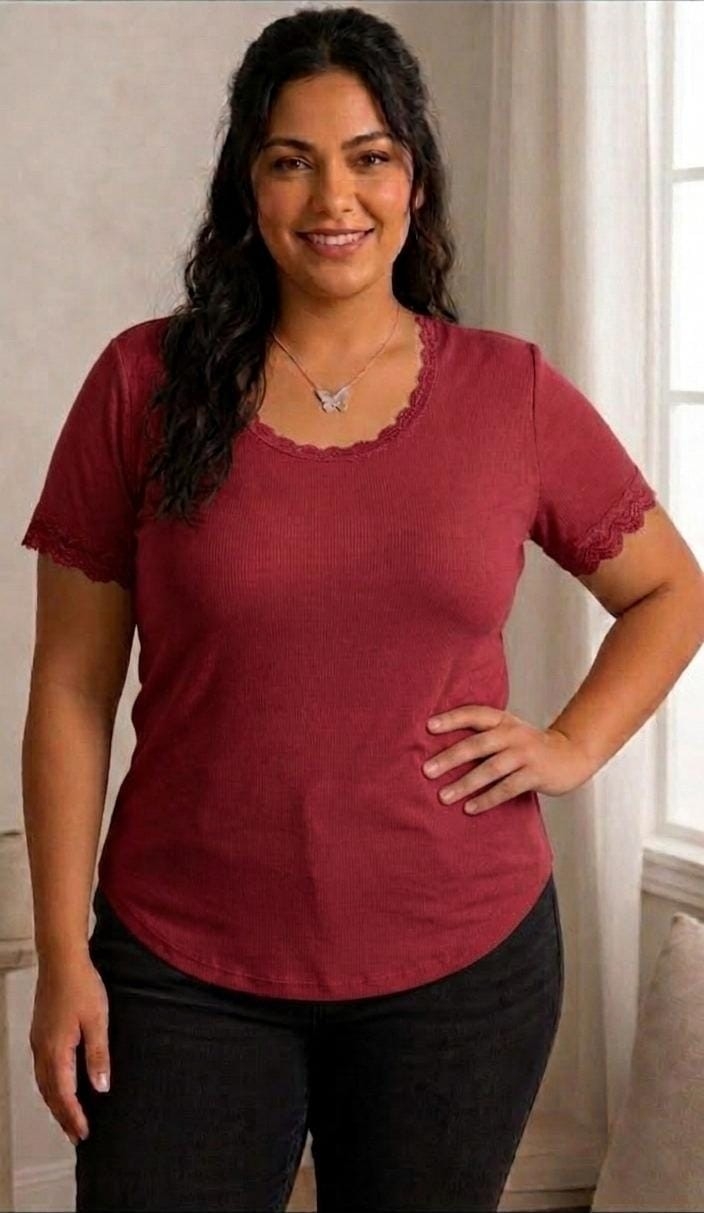 Remeras con Puntilla - Imagen 3