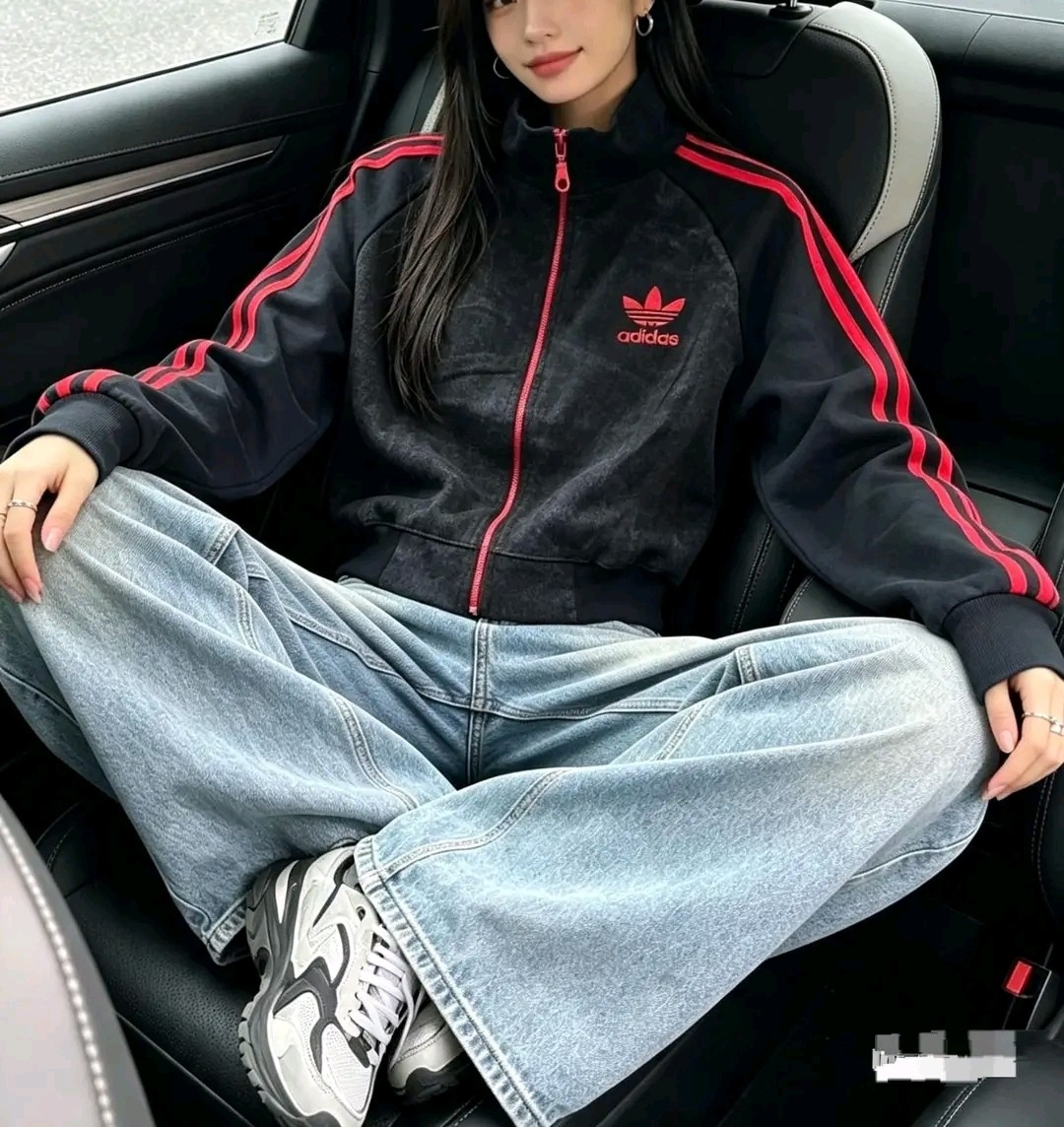 Campera Adidas Combinada - Imagen 5