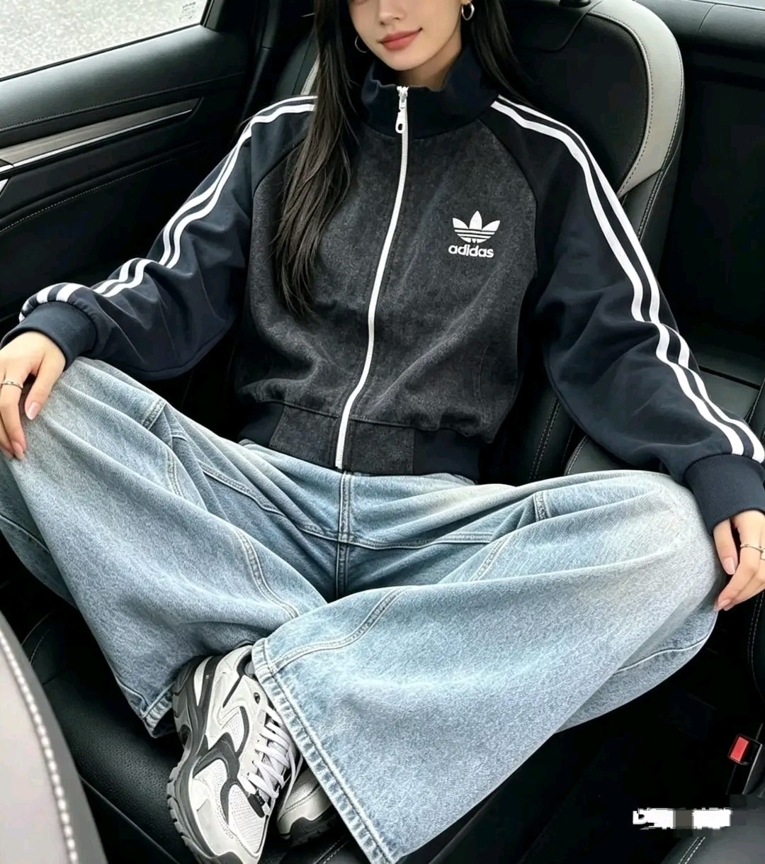 Campera Adidas Combinada - Imagen 7