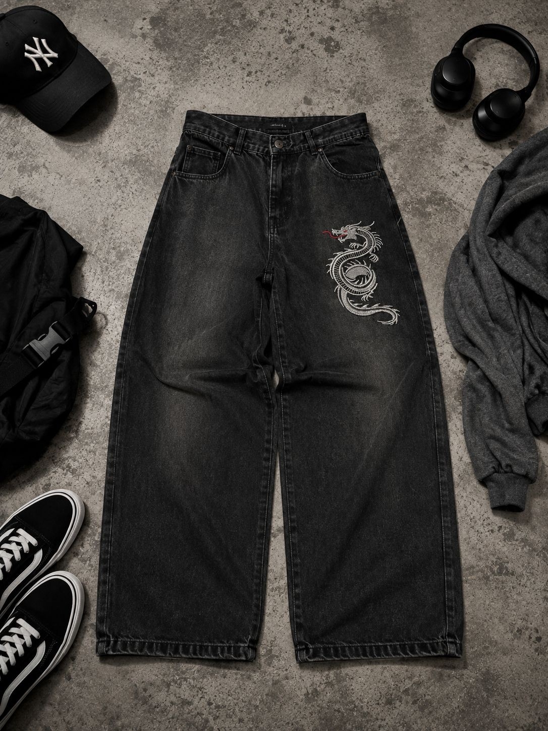 Pantalón Baggy Dragón - Imagen 2