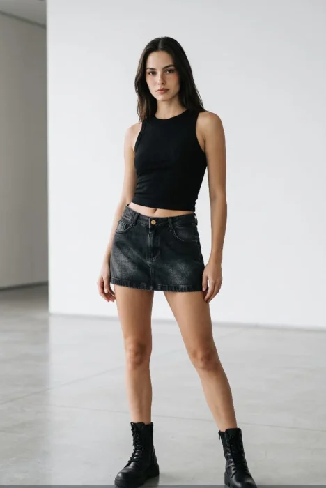 Short Pollera Mini