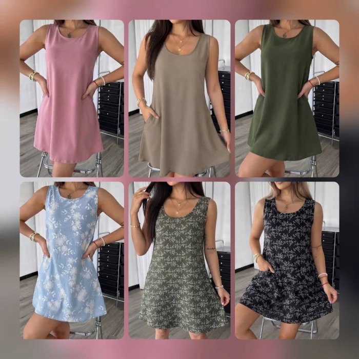Vestidos de Lino Cey