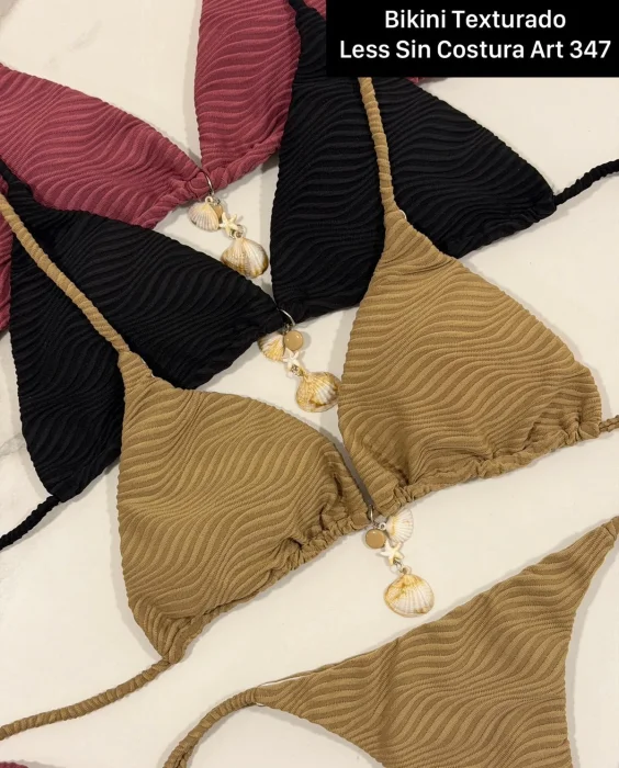 Art 347 Bikini Texturado Less sin Costura