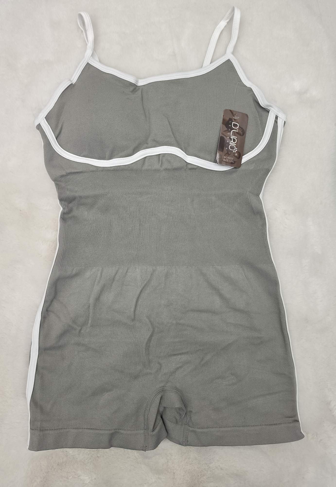 Catsuit con Frunce Tira Fina - Imagen 5