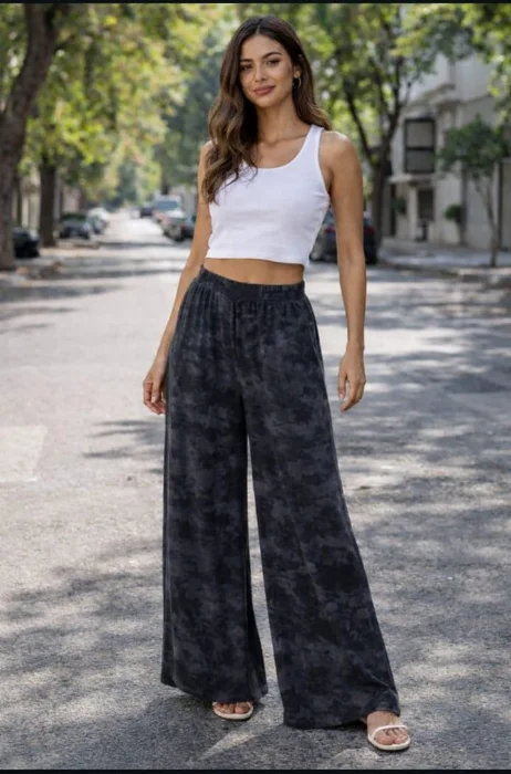 Maxi-palazo Hawai Vintage