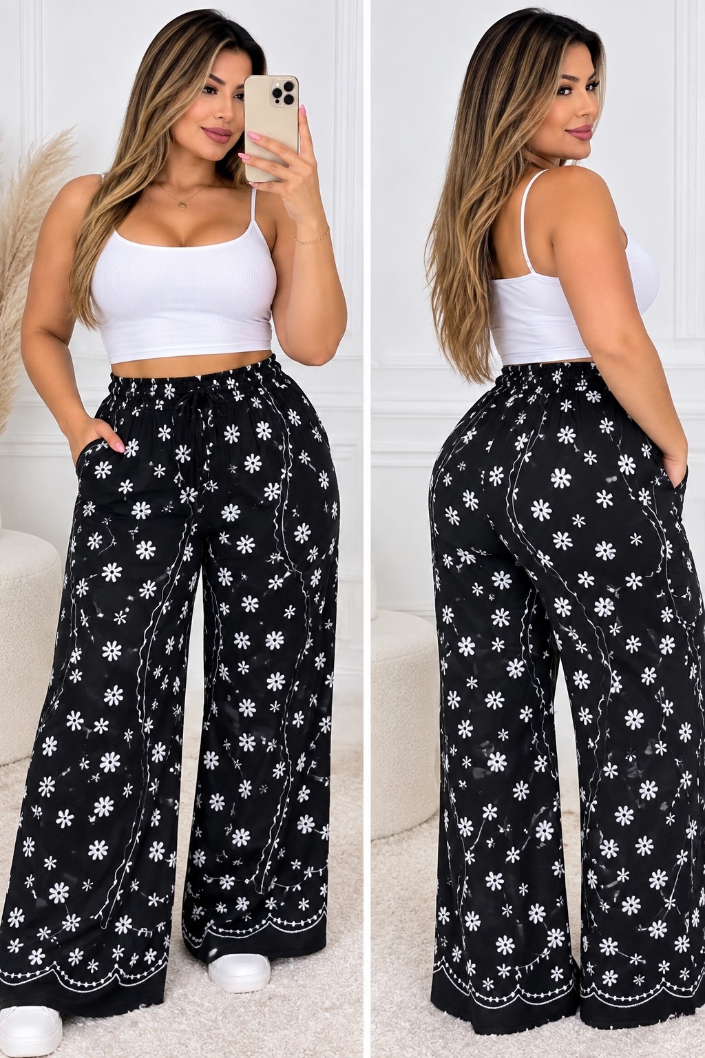 Maxi Palazo Lino Excelente Calidad Talles L/xl/xxl/3xl - Imagen 7
