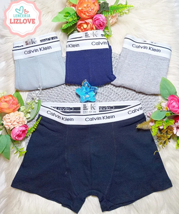 Boxer Calvin de Niño  Calidad Premium