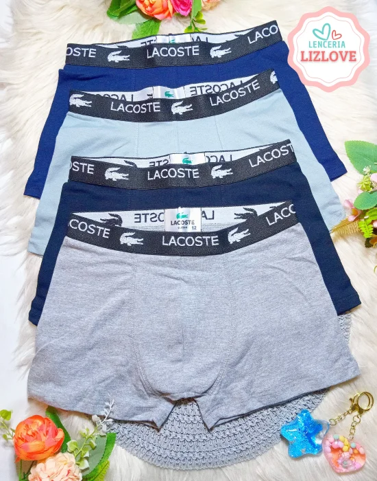 Boxer Lacoste de Niños  Calidad Premium