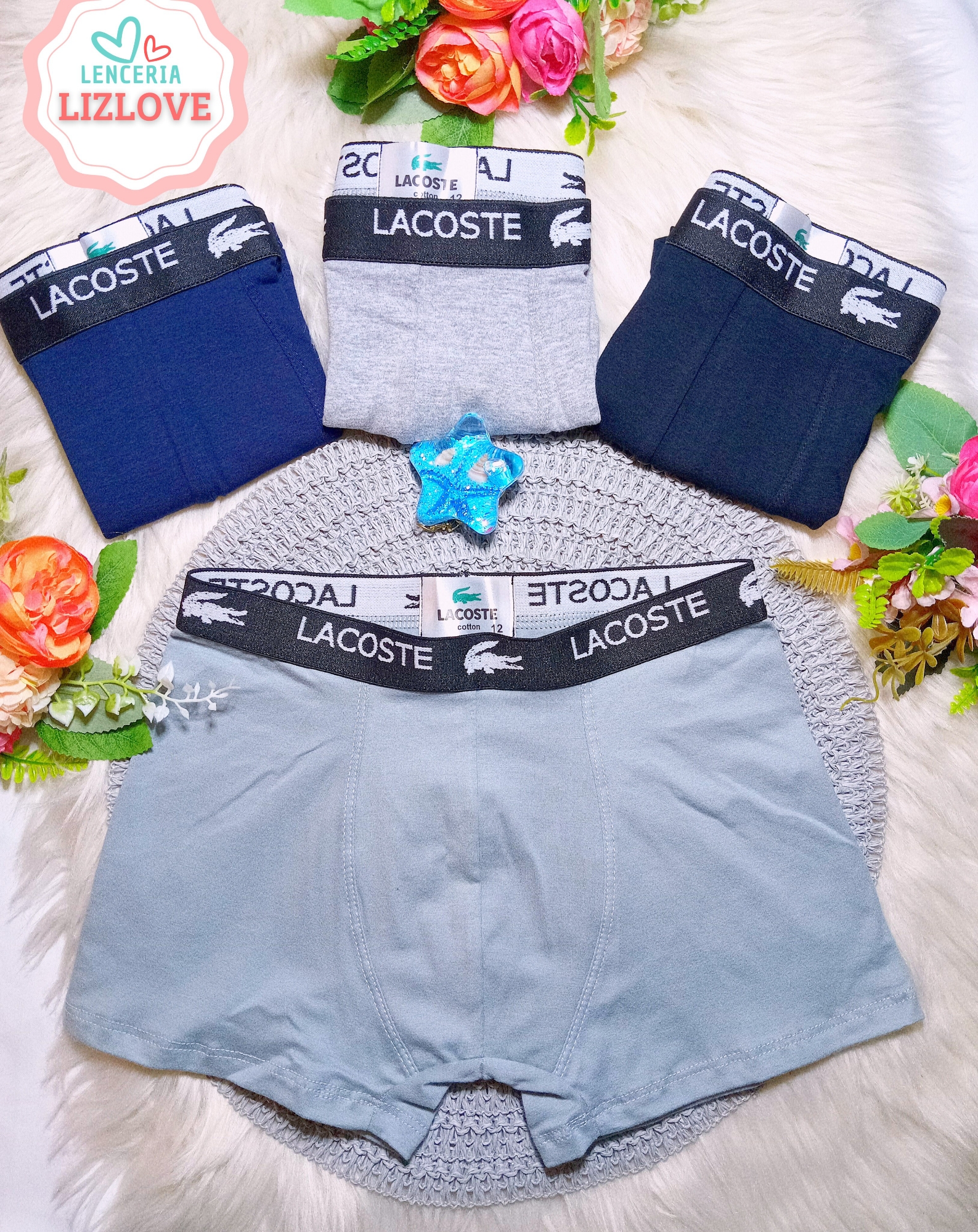 Boxer Lacoste de Niños  Calidad Premium - Imagen 2