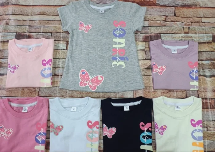 Remera Nena Algodón Peinado Yan