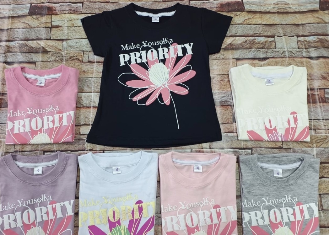 Remera Nena Algodón Peinado Yan - Imagen 2