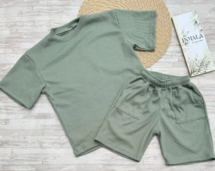 Conjunto Oversize Niño Wafle