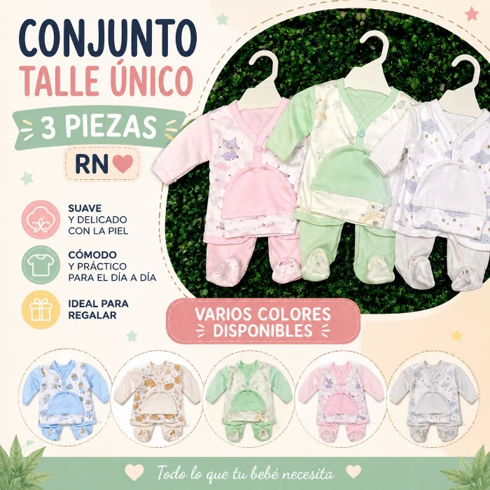 Conjunto Bebe Recien Nacido