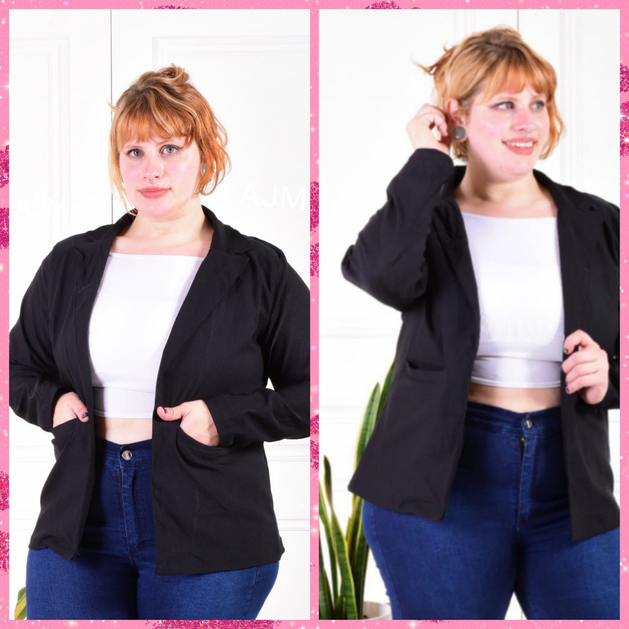 Blazer de Bengalina Elastizada - Imagen 2