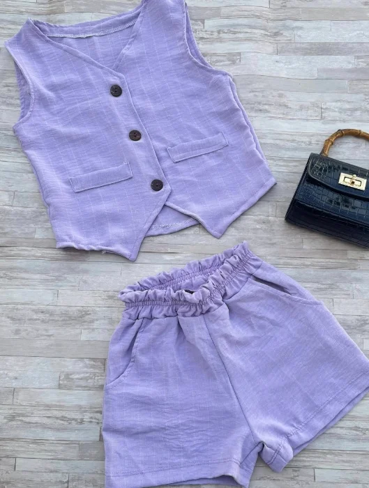 Conjunto Nena Cey Chaleco y Short