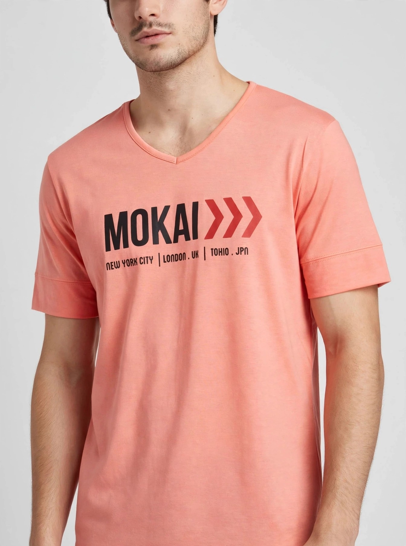 Remeras de Modal Escote V - Imagen 3