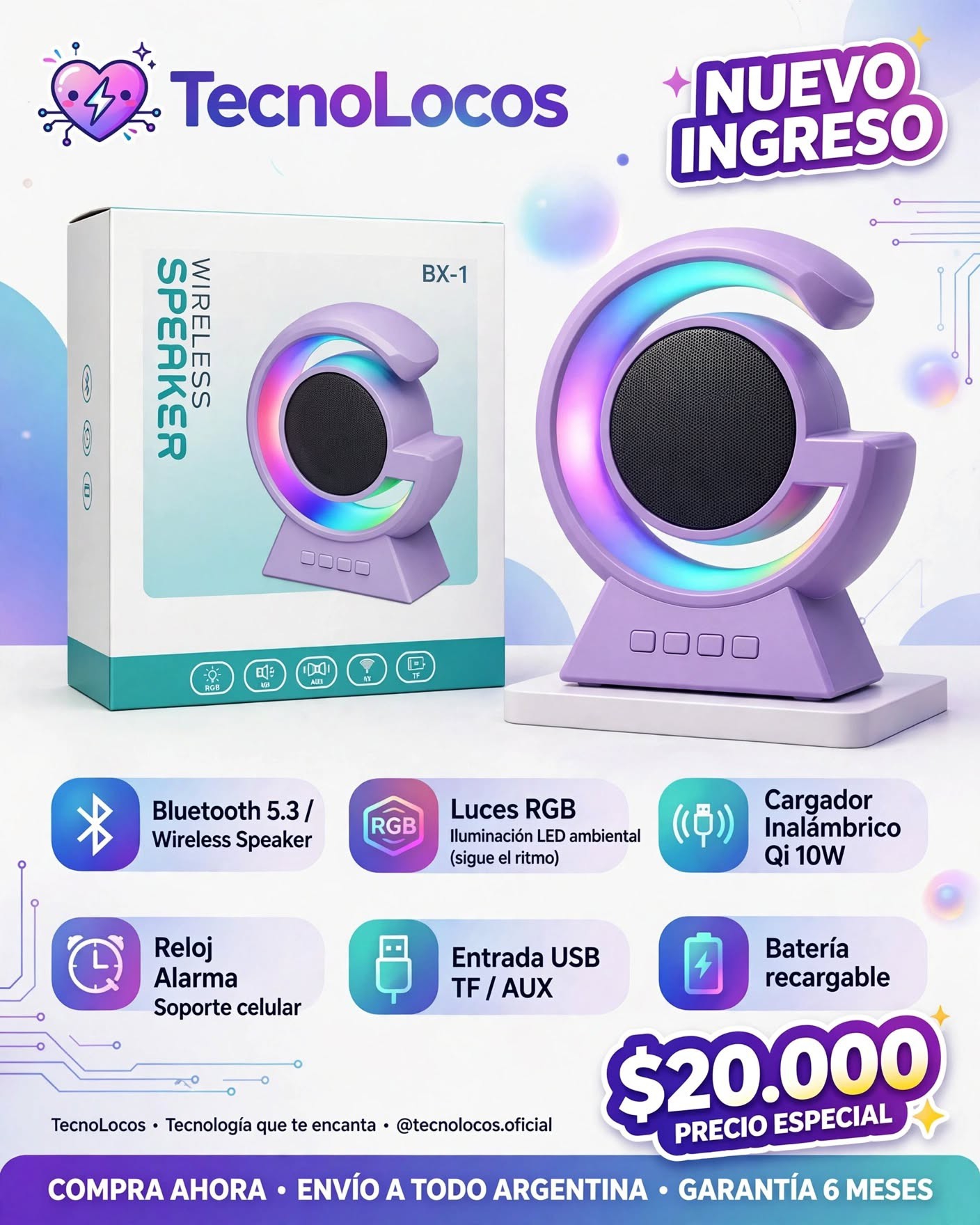 Parlante Forma de G - Imagen 2